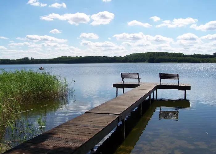 Ferienhaus Mobile Im Mit Seezugang Dabel